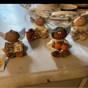 Adorable Sweet Cheeks Angel Figurine ornaments